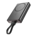 Powerbank magnetyczny 20 W 10000mA Czarny - Black