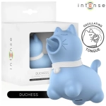 Stymulator Intense Duchess z obrotowym językiem 360º Niebieski - Blue