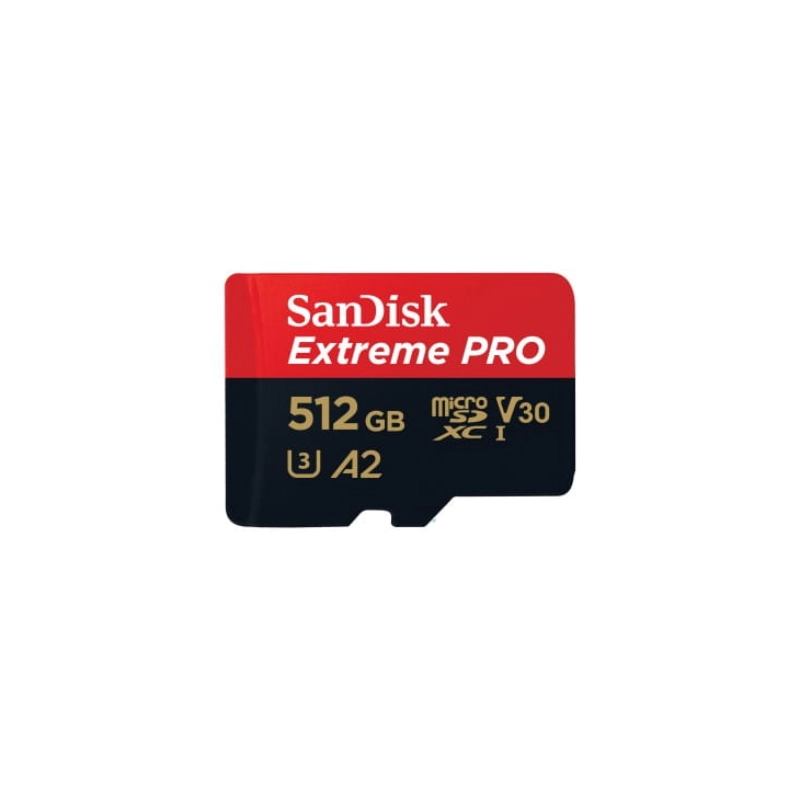 Karta pamięci SanDisk Extreme Pro 512GB microSDXC - 200/140 MB/s A2 C10 V30 UHS-I U3
