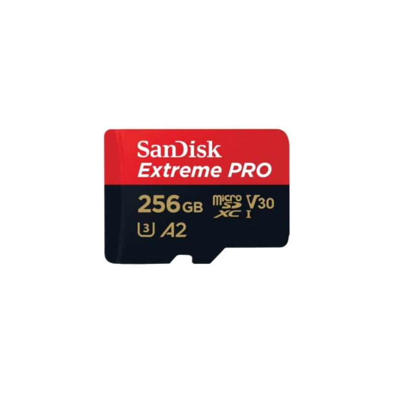 Karta pamięci SanDisk Extreme Pro 256GB microSDXC - 200/140 MB/s A2 C10 V30 UHS-I U3