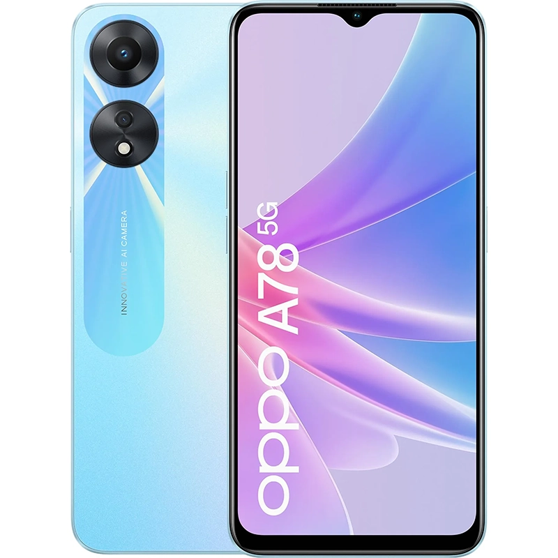 OPPO A78 5G 4/128GB Niebieski - Blue