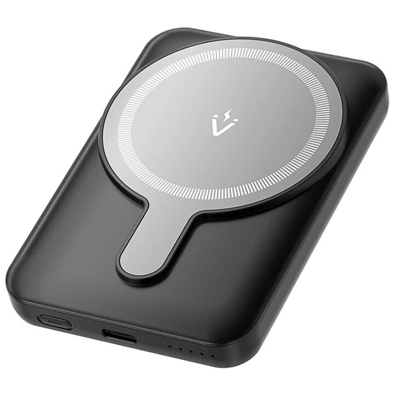 Powerbank magnetyczny Vention 5000mAh + kabel USB-A do USB-C
