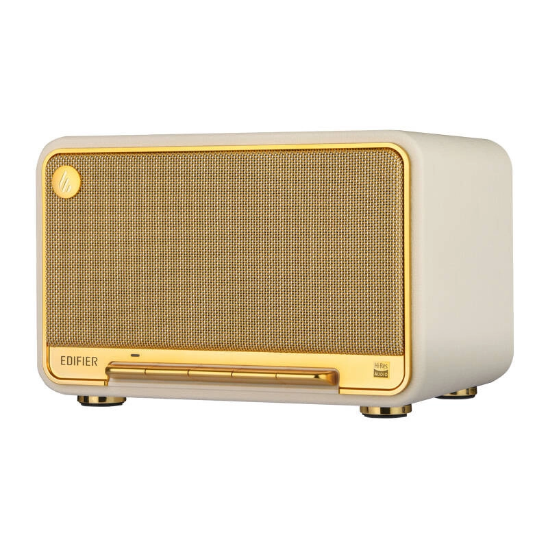Przenośny głośnik Edifier D32 Biało-złoty - White and gold