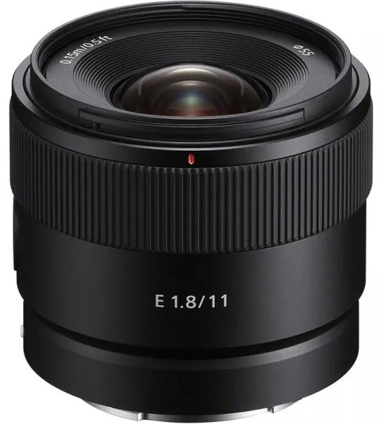 Obiektyw Sony E 11 mm f/1.8 (SEL11F18.SYX)