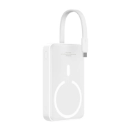 Powerbank magnetyczny Baseus Mini 10000 mAh Edycja Bayern Biały - White
