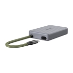 Czytnik kart USB-C Ugreen CM868 Szary - Gray