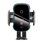 Uchwyt samochodowy Baseus z ładowarką 15W Edycja Bayern Czarny - Black