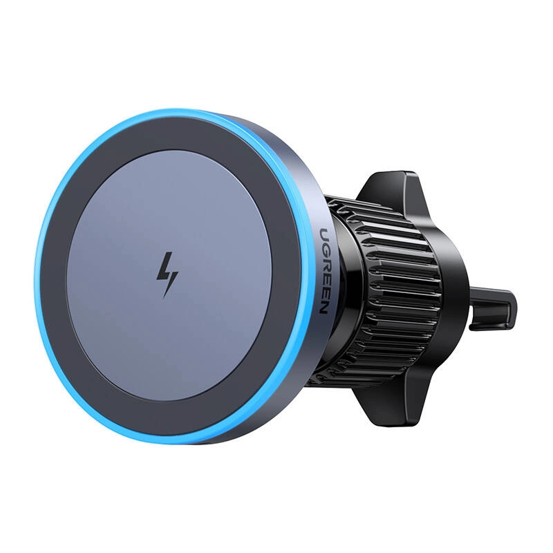 Magnetyczny uchwyt samochodowy z ładowarką indukcyjną Ugreen W525 Czarny - Black