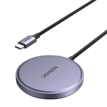 Ładowarka magnetyczna MagSafe Ugreen W703 Szara - Gray