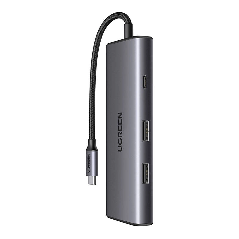 Adapter 7w1 Ugreen CM498 Szary - Gray