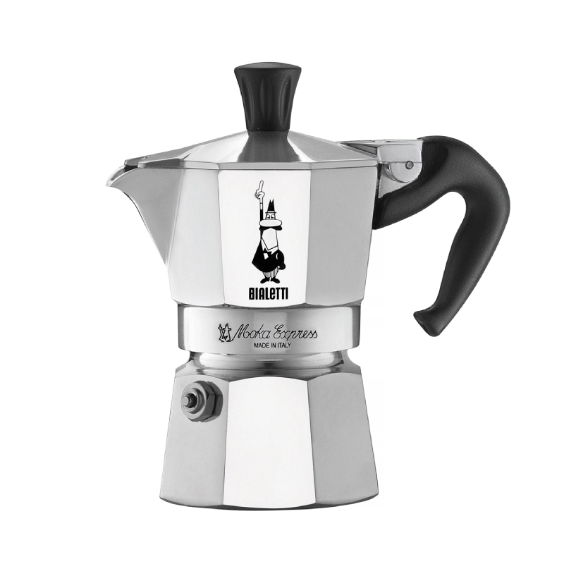 Kawiarka Bialetti Moka Express 1tz Srebrna - Silver