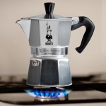 Kawiarka Bialetti Moka Express 12tz Srebrna - Silver