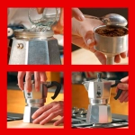 Kawiarka Bialetti Moka Express 12tz Srebrna - Silver