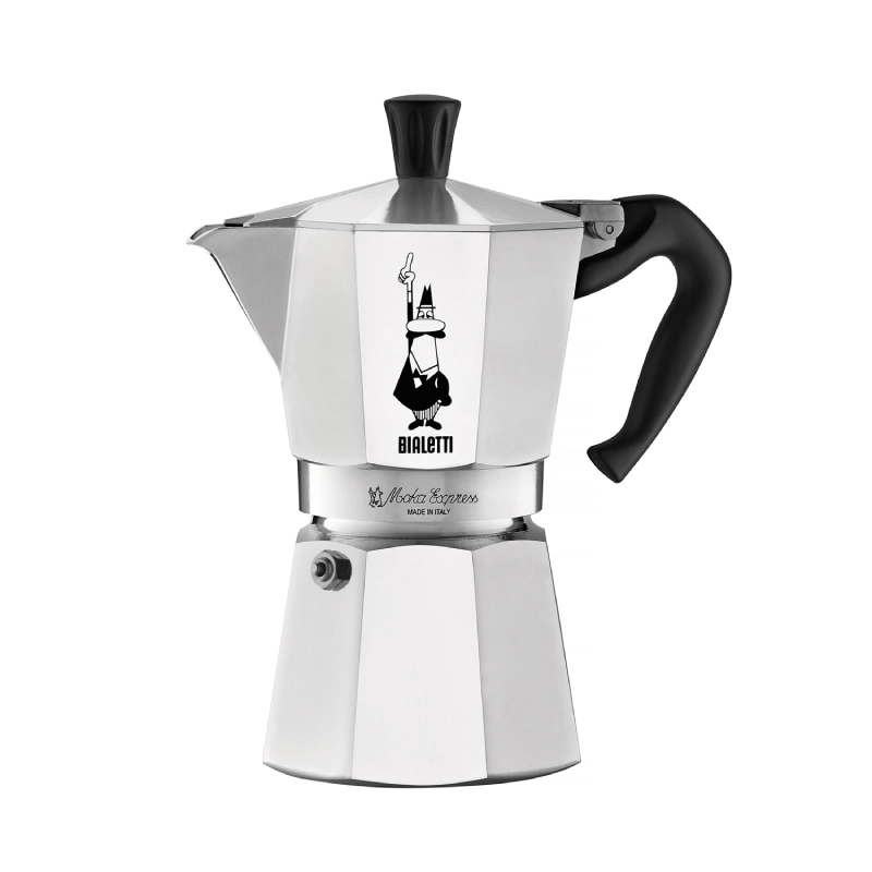 Kawiarka Bialetti Moka Express 4tz Srebrna - Silver