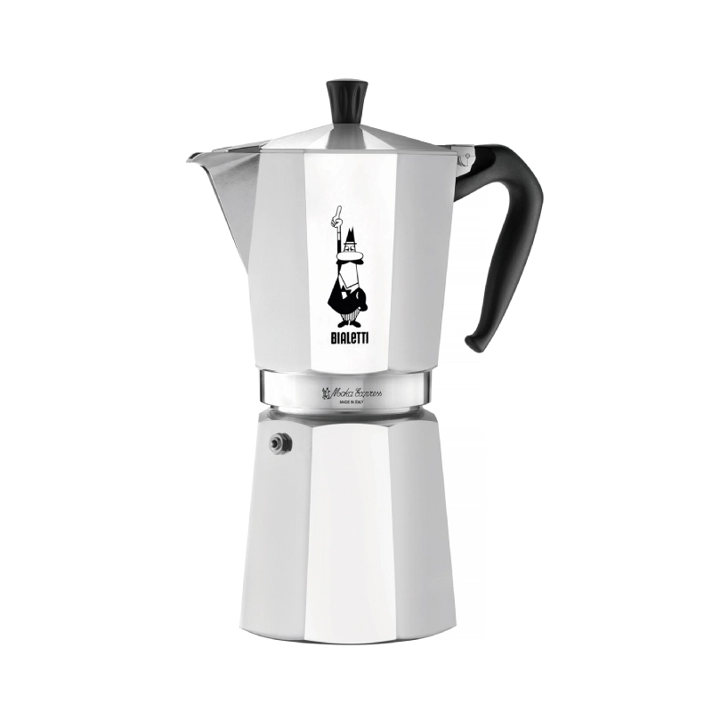 Kawiarka Bialetti Moka Express 12tz Srebrna - Silver
