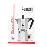 Kawiarka Bialetti Moka Express 12tz Srebrna - Silver