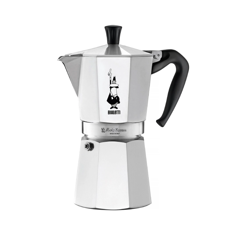 Kawiarka Bialetti Moka Express 9tz Srebrna - Silver