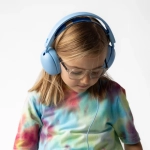 Słuchawki nauszne dla dzieci Skullcandy Grom Kids Wired Niebieskie - Surf Blue