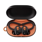 Słuchawki douszne Skullcandy Push Play Active Czarno - pomarańczowe - Black and orange