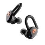 Słuchawki douszne Skullcandy Push Play Active Czarno - pomarańczowe - Black and orange