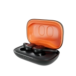 Słuchawki douszne Skullcandy Push Active Czarno - pomarańczowe - Black and orange