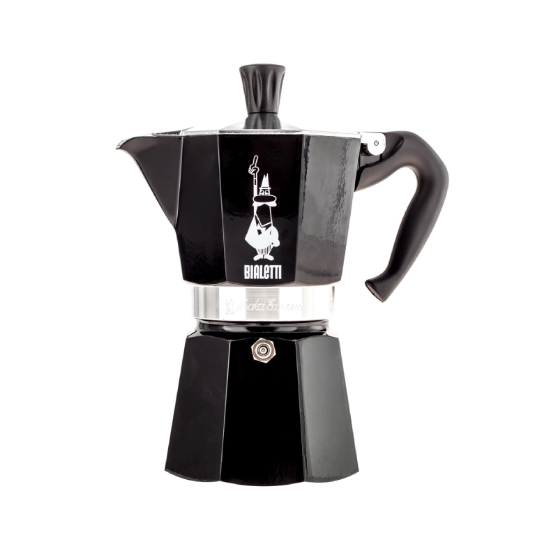Kawiarka Bialetti Moka Express 6tz Czarna - Blac