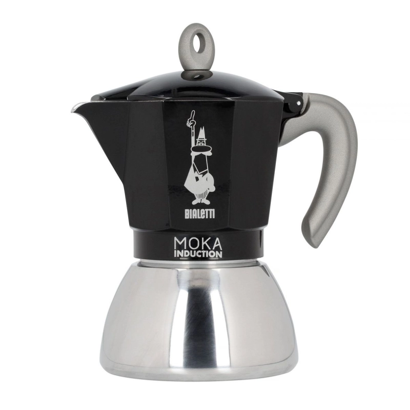 Kawiarka Bialetti New Moka Induction 6tz Czarna - Black