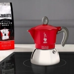 Kawiarka Bialetti New Moka Induction 4tz Czerwona - Red