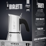Kawiarka Bialetti Venus 2tz Srebrna - Silver