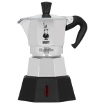 Kawiarka elektryczna Bialetti New Moka Elettrika 2tz Srebrna - Silver