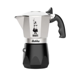 Kawiarka Bialetti New Brikka 4tz Srebrno-czarna - Silver and black
