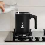 Spieniacz do mleka Bialetti Montalatte 160 ml Czarny - Black