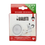 Uszczelki Bialetti do kawiarek aluminiowych 3-4tz 3 szt. + sitko