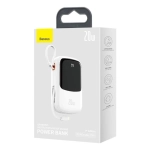 Powerbank Baseus Qpow Digital Display 20000mAh Biały - White