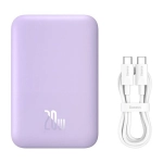 Powerbank Baseus mini 6000 mAh 20W Fioletowy - Purple