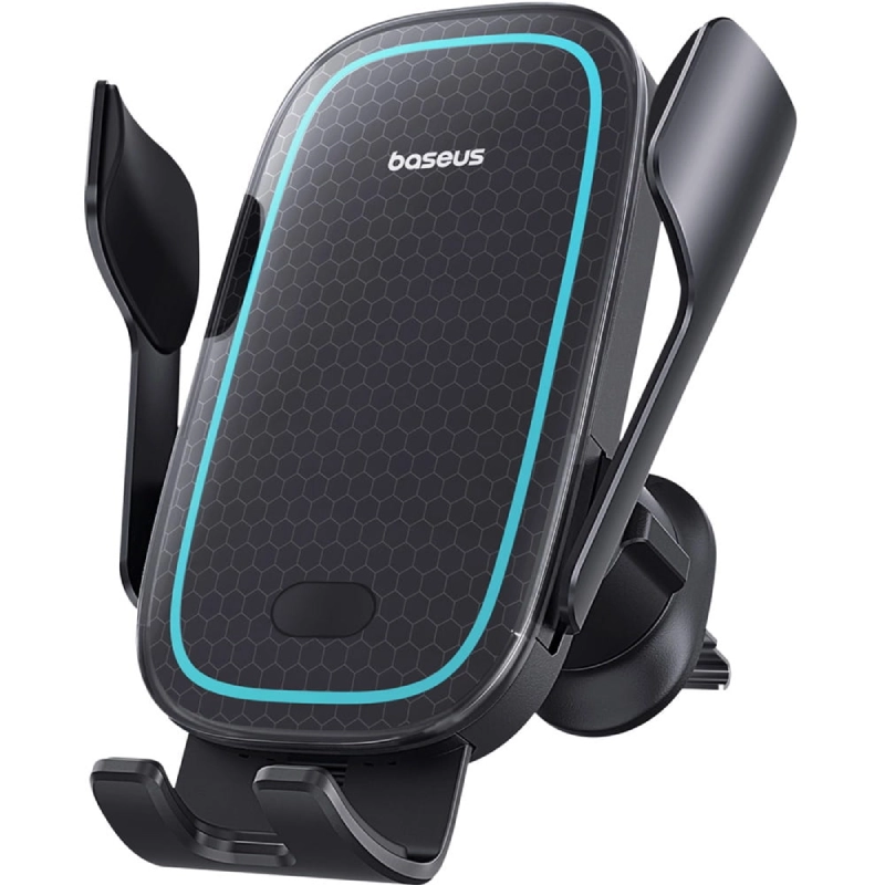 Uchwyt samochodowy z ładowarką Baseus Milky Way Pro Czarny - Black