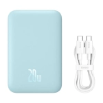 Powerbank Baseus mini 6000 mAh 20W Niebieski - Blue