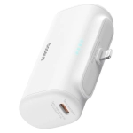 Powerbank Lightning OS-Baseus Compact 5000 mAh 20 W Biały - White