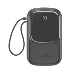 Powerbank Baseus QPow Digital Display 20000mAh Czarny - Black
