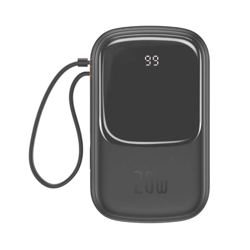 Powerbank Baseus QPow Digital Display 20000mAh Czarny - Black