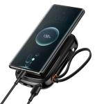 Powerbank Baseus QPow Digital Display 20000mAh Czarny - Black