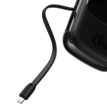 Powerbank Baseus QPow Digital Display 20000mAh Czarny - Black