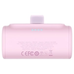 Powerbank Baseus Compact 5000mAh 20W USB-C Różowy - Pink