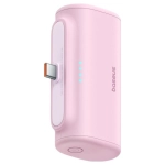 Powerbank Baseus Compact 5000mAh 20W USB-C Różowy - Pink