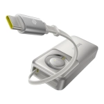 Powerbank z kablem Baseus Free2Pull 10000mAh 30W Szary - Gray
