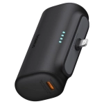 Powerbank Lightning OS-Baseus Compact 5000 mAh 20 W Czarny - Black