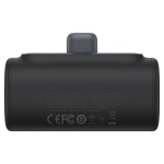 Powerbank Lightning OS-Baseus Compact 5000 mAh 20 W Czarny - Black