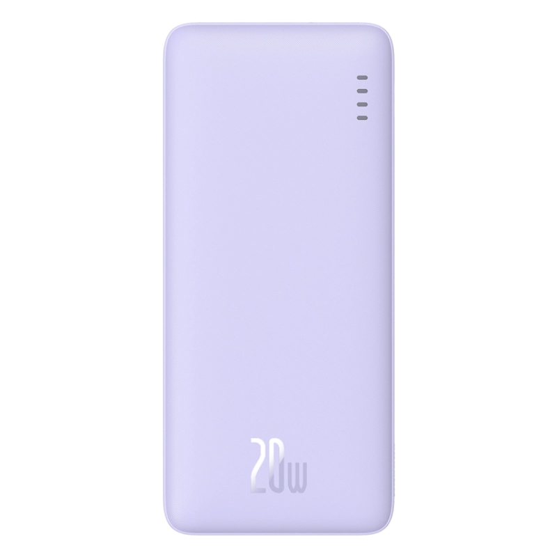 Powerbank Baseus Airpow 10000 mAh 20W Fioletowy - Purple