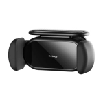 Uchwyt samochodowy z ładowarką solarny Baseus Steel Cannon Pro