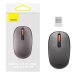 Mysz bezprzewodowa Baseus F01B Tri-Mode Szara - Gray